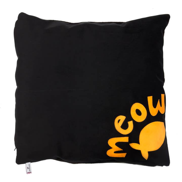 Cama para gatos con diseño Mostaza Meow para venta al por mayor de Creature Clothes