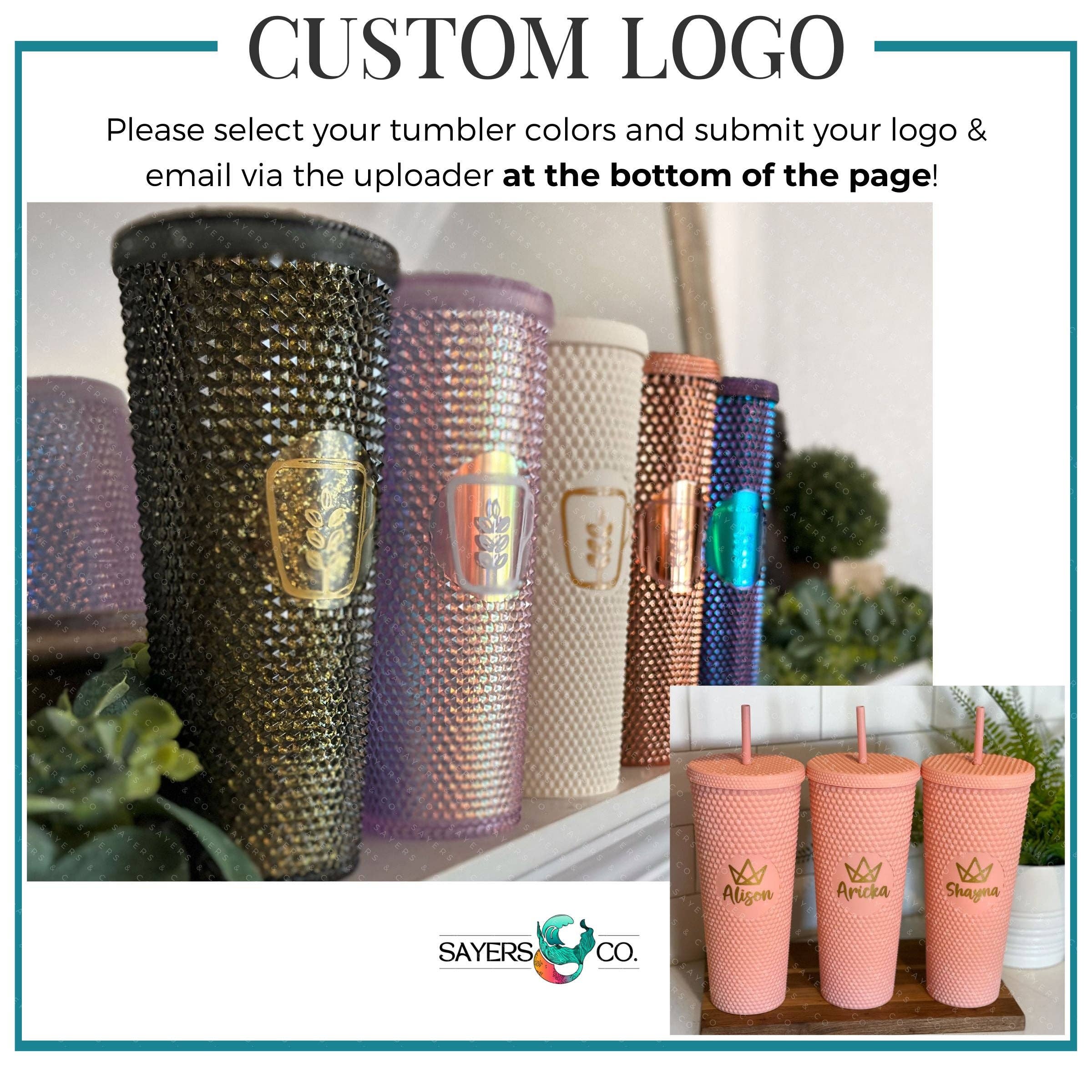 Sayers & Co. – wholesale Isolerade dryckesvaror – Anpassad logoisolerad tumlare med halm - 24oz61