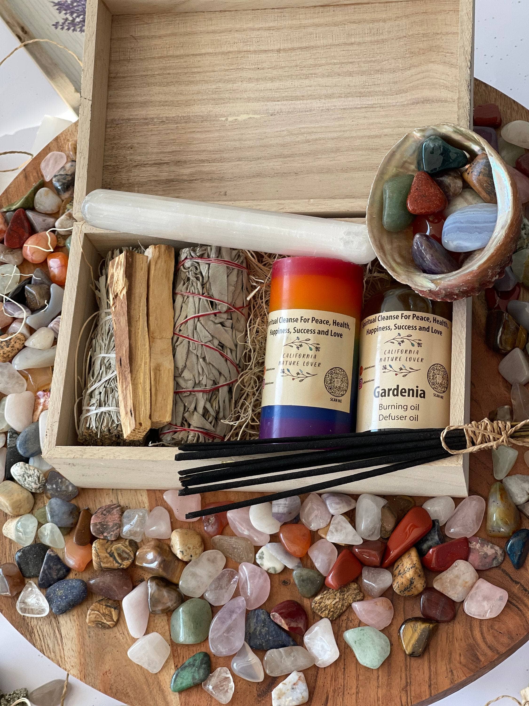 Wholesale Spiritual gift box, 15 pcs included, home cleansing, House