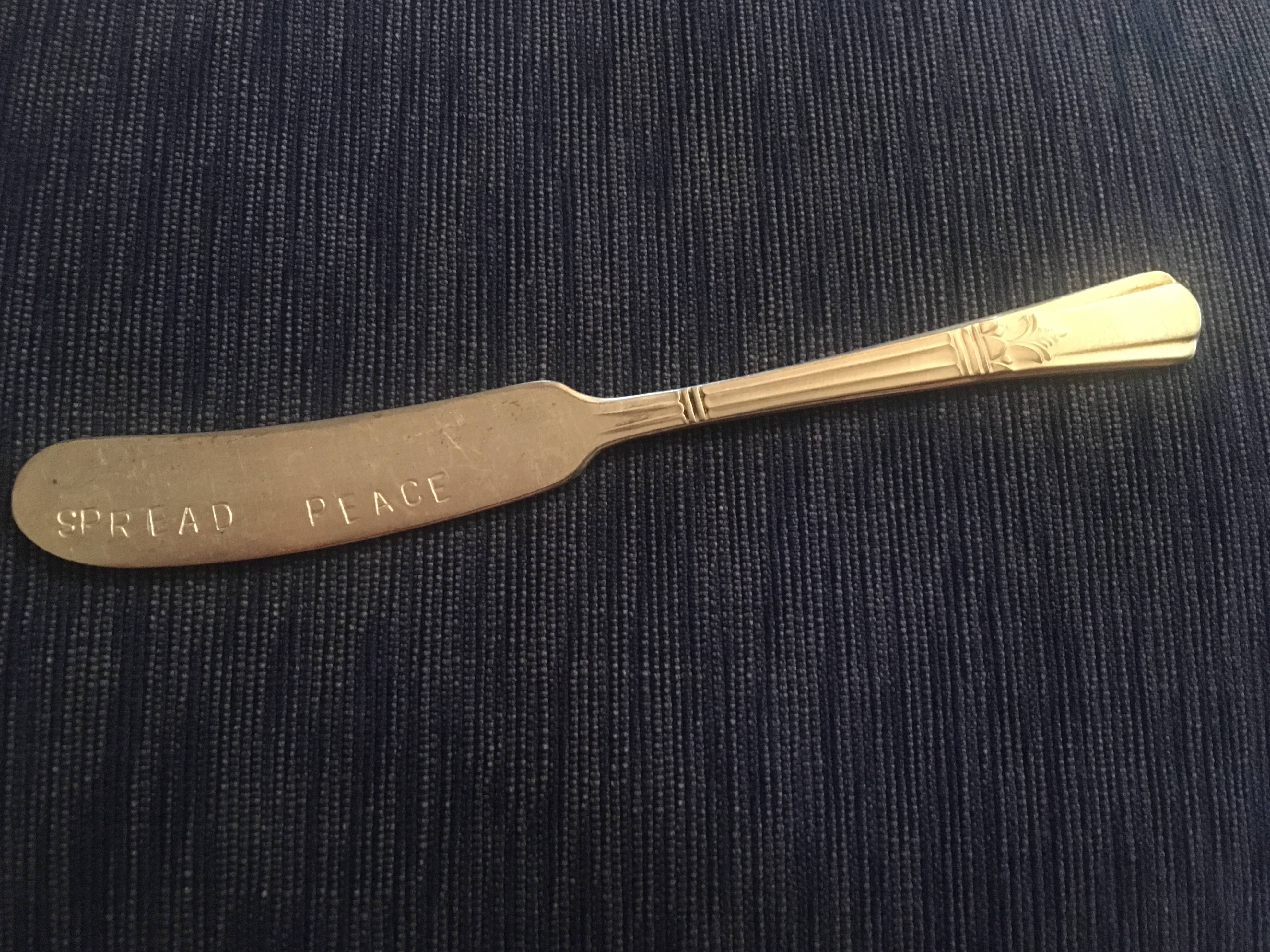 Cards by Design - Wholesale Cheese Spreader - Stamped Spreader Knife1