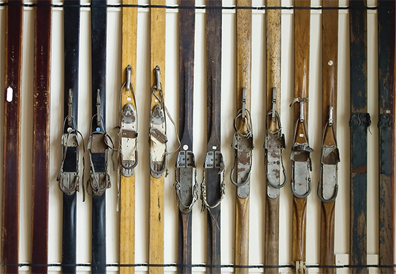 Coast and Valley - Vente Affiche d'art - Tableau Ski vintage0