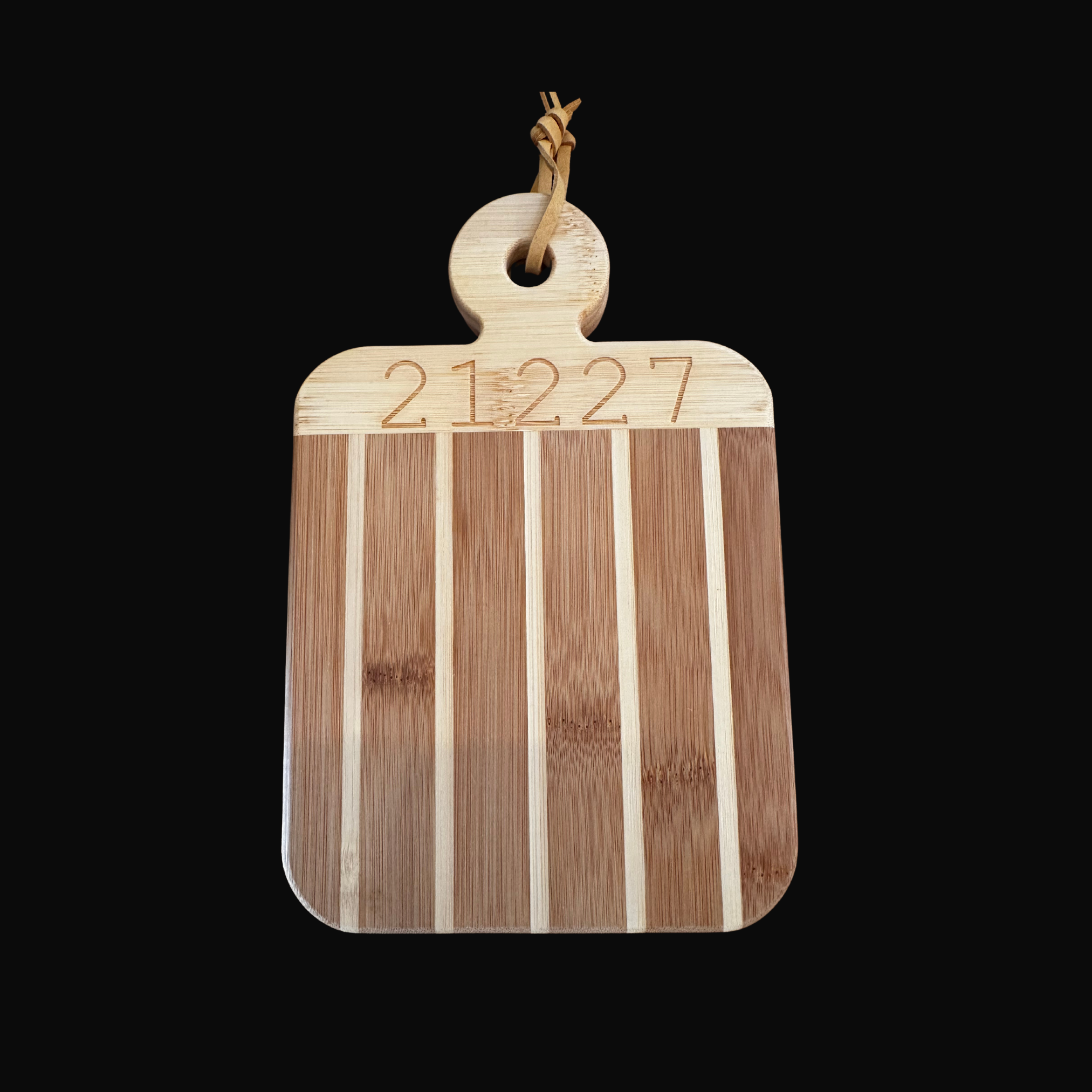 B4homemade, LLC - Wholesale Cutting Board - Customizable Zip Code Small Board3