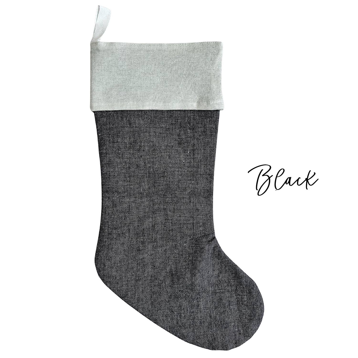 Porter Lane Home - Wholesale Holiday Stocking - Linen Christmas Stockings3