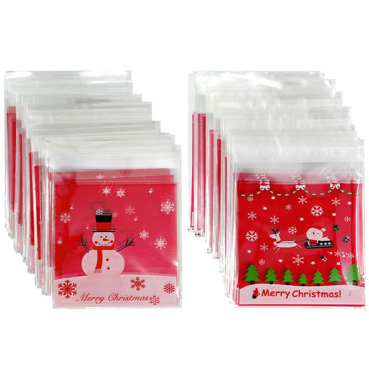 Wrapables.com - Wholesale Food Storage Wrap/Bag - Wrapables Transparent Self-Adhesive 4" x 4" Candy Cookie Bag71
