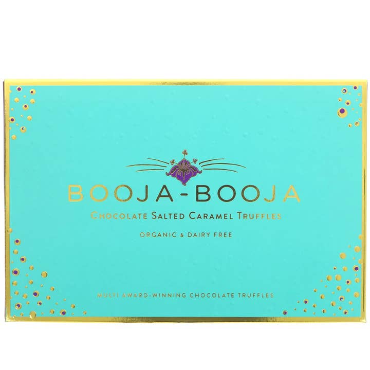 mOrganics Beauty - Wholesale Chocolate box - Booja Booja Chocolate Salted Caramel Truffles 184g1