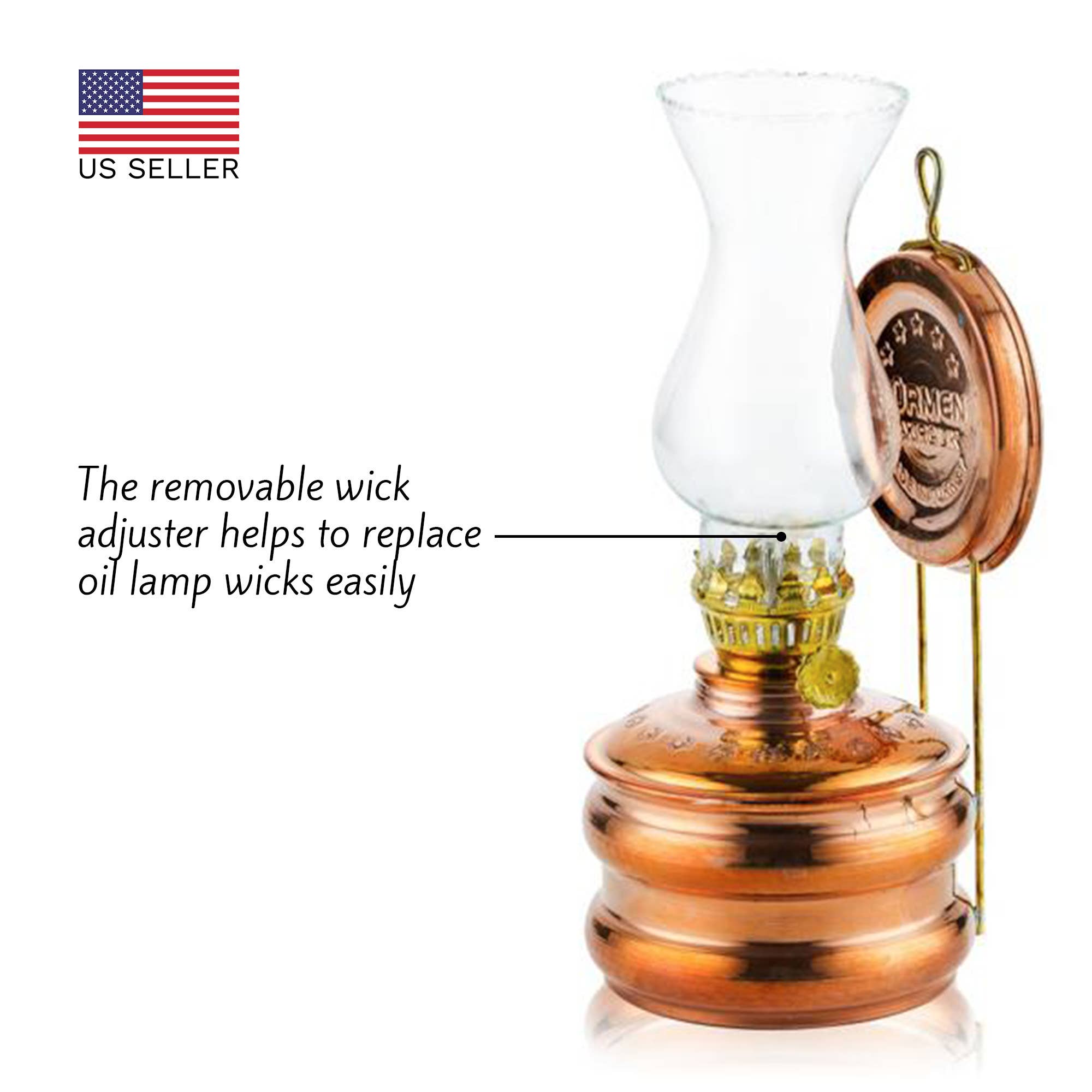 Hakan - Vente Diffuseur d'huile essentielle à chaleur - Lampe à huile murale traditionnelle en cuivre faite à la main1