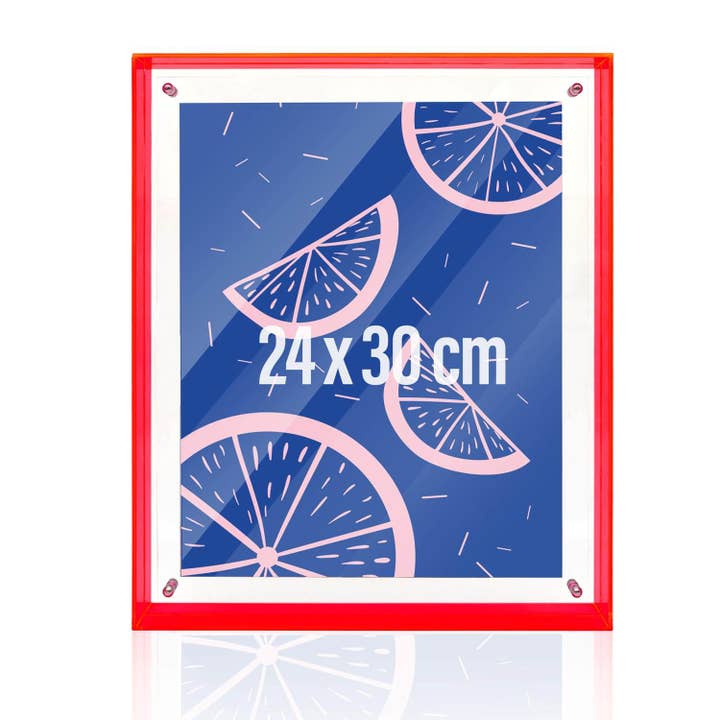 Fotolijst Acryl, 24 x 30 cm, roze voor wholesale door Mea-Living