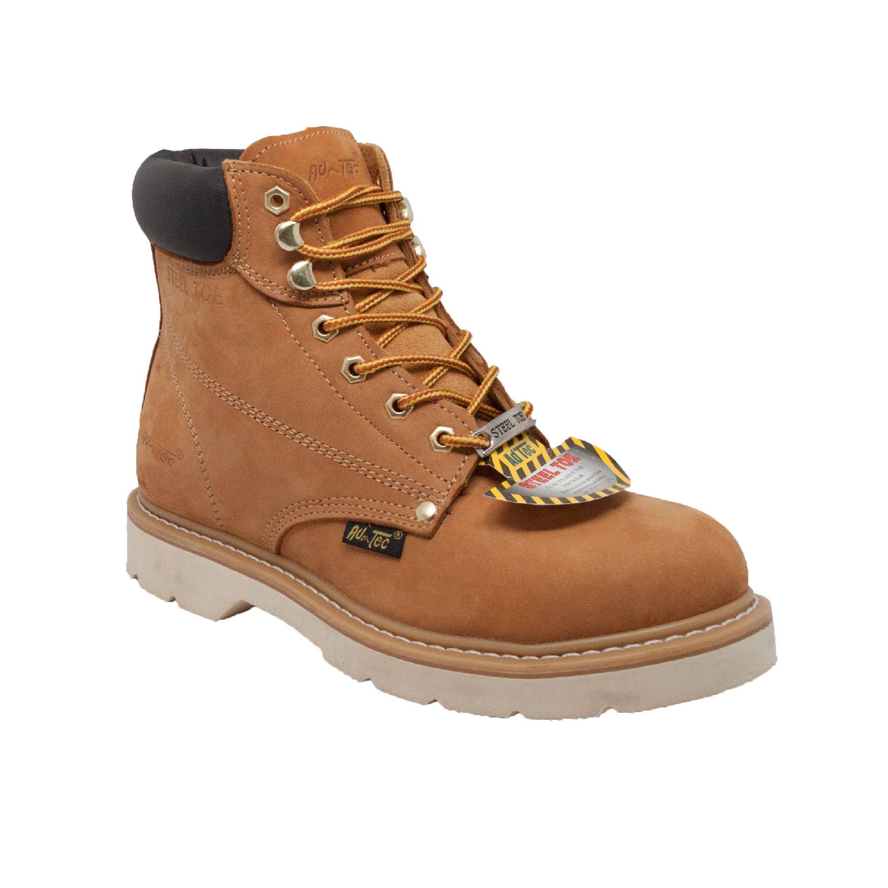 AdTec - Wholesale Combat/Military Boots - Men's - 1982: Men's 6" work boot- Tan [steel toe]4