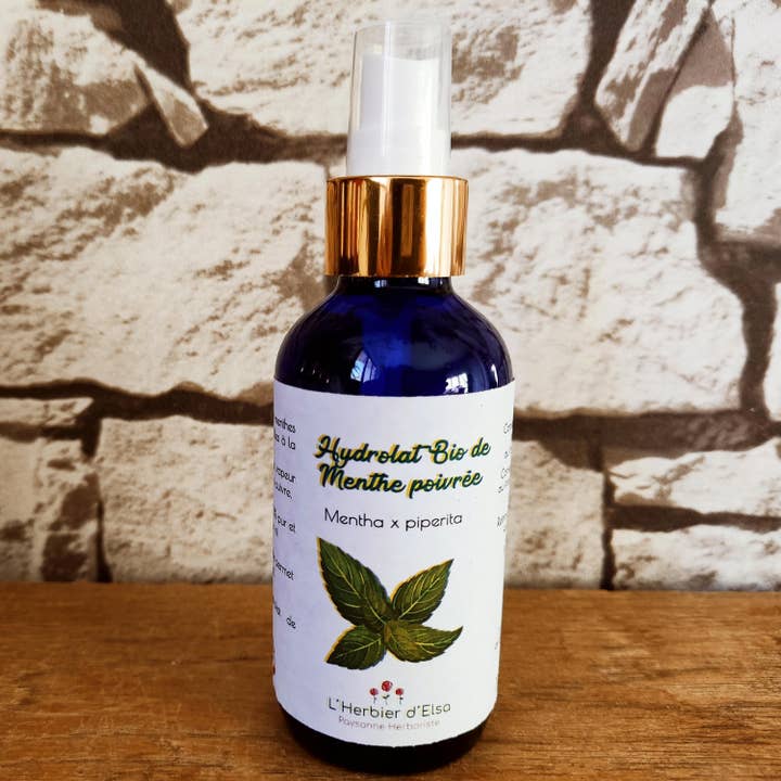 Hidrolato de menta piperita bio para venta al por mayor de L' Herbier d'Elsa