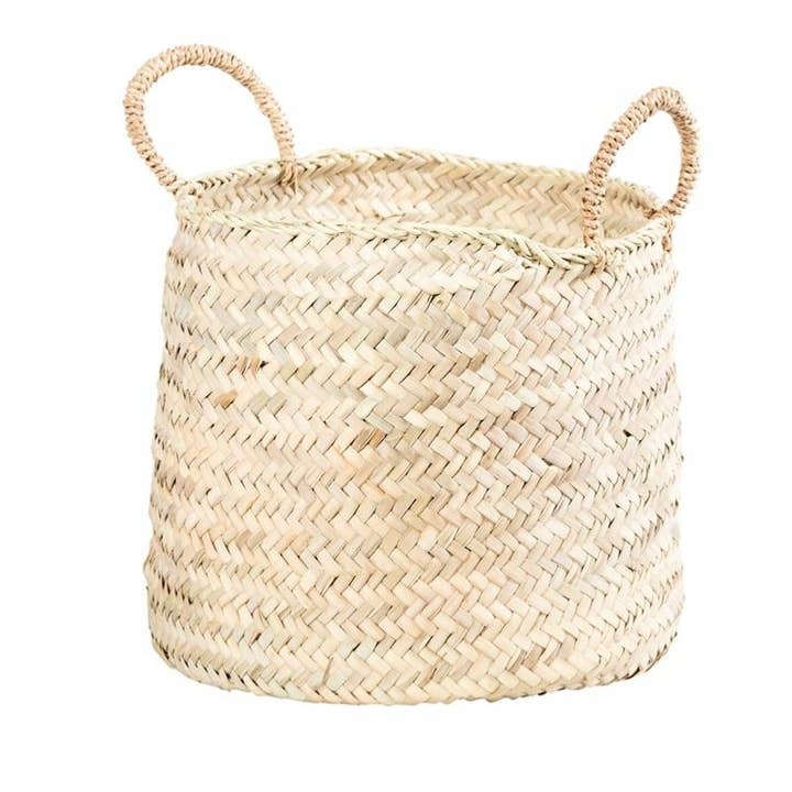 Gevlochten Doum Mand 30x25cm voor wholesale door COSYDAR-DECO