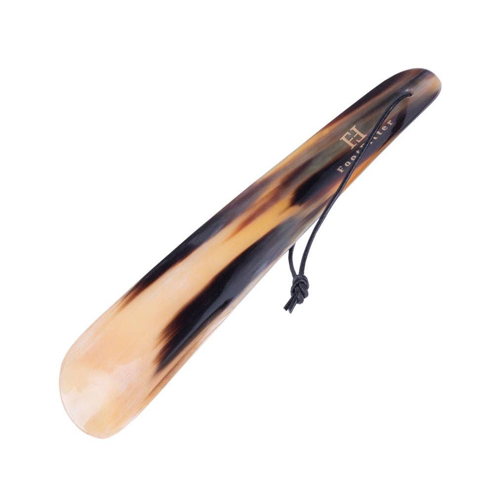 FootFitter - Wholesale Shoe Horn - Unisex - FootFitter Genuine Bull Horn Shoe Horn, 9"
