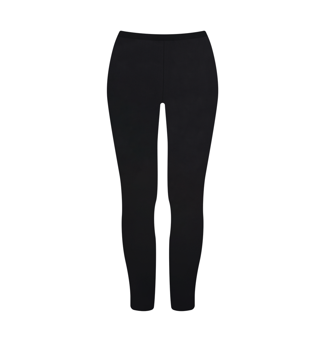 Black Plain Organic Cotton Leggings for wholesale on Faire0