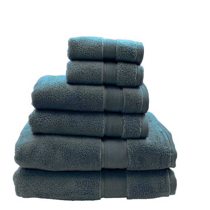 Vaurna - Vente Ensembles de serviettes - Serviettes de bain Signature Zero-Twist 100 % coton, 700 GSM8