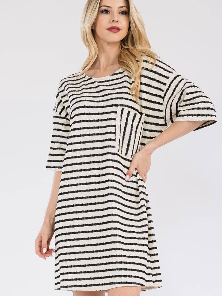 T-Shirt mit Streifen für den Großhandel von STYLIVE