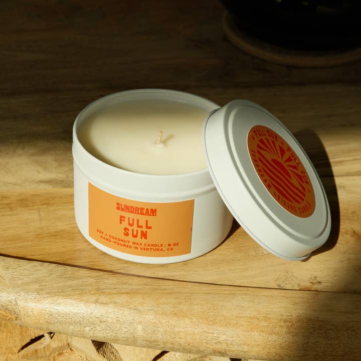 Sundream - Wholesale Travel Candles - Full Sun - 8oz Candle