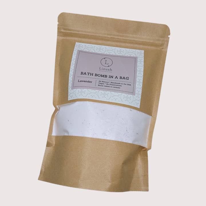 NEW - Fairy Dust -100% natural bath fizz-Vegan,BIG BAG 15oz+ for wholesale by Lizush