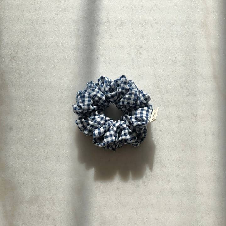 Billy Bamboo – Großhandel Haargummi – Damen – MINI-GINGHAM-HAARGUMMI - neutral2