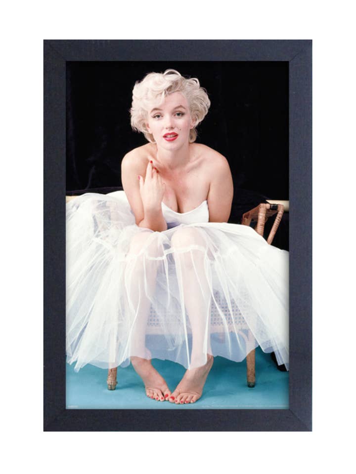 Marilyn Monroe - Ballerina Col Framed Print for wholesale by Pyramid America