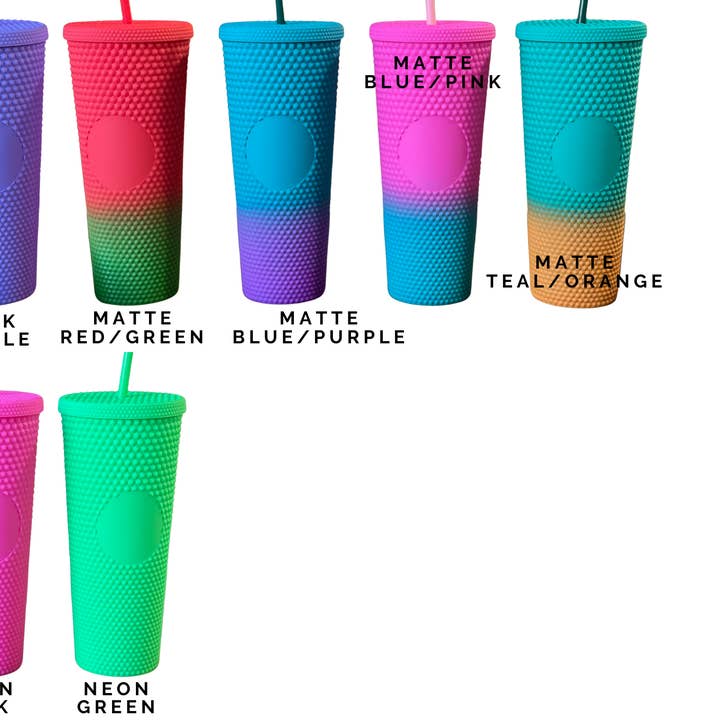 Sayers & Co. - Wholesale Insulated mug/tumbler - 24 oz Matte & Glossy Studded Screw Top Tumbler Double Walled23