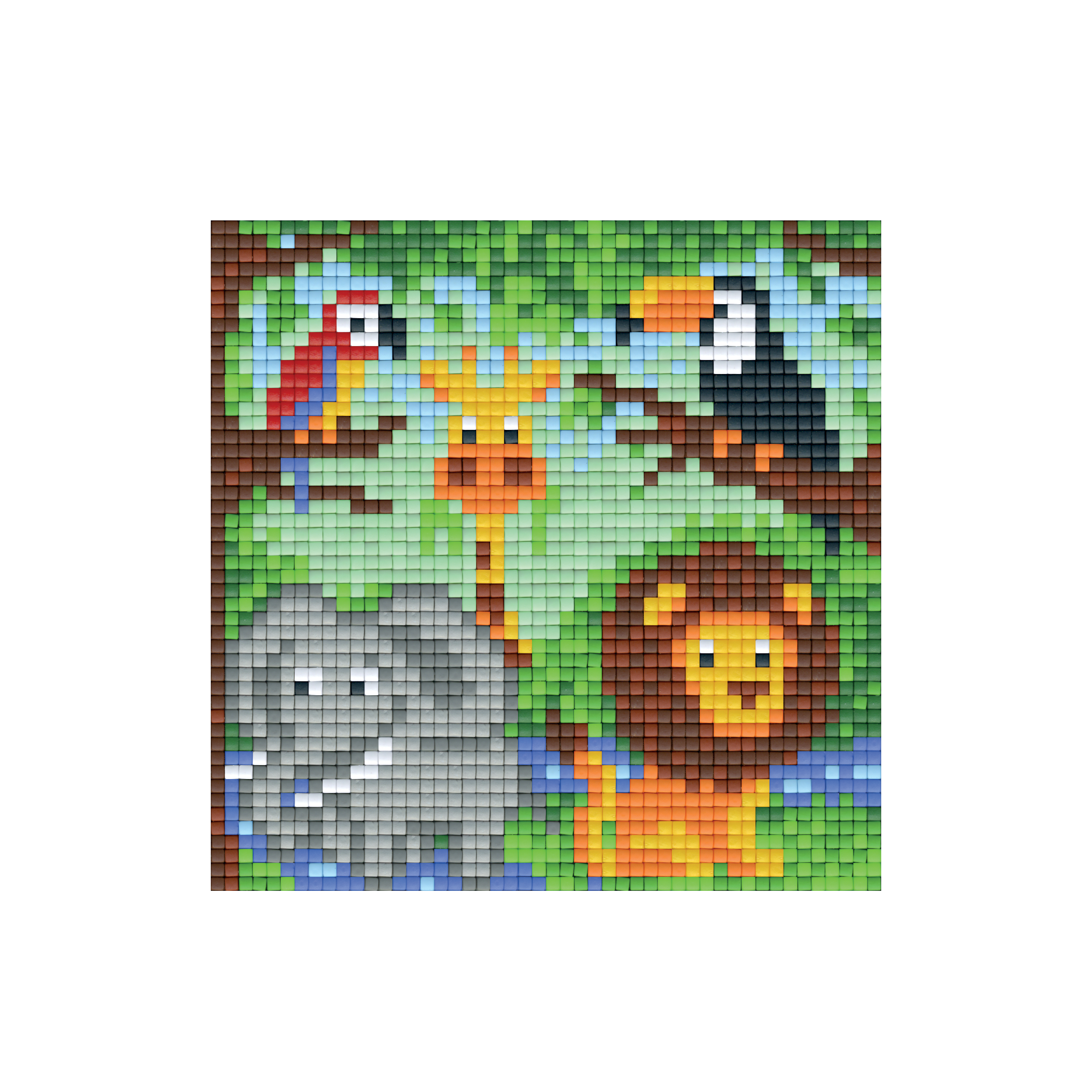 Pixelhobby - Wholesale DIY Craft Kit - Kids - Pixel Classic Set (4 small baseplates) - Bestseller Bundle2