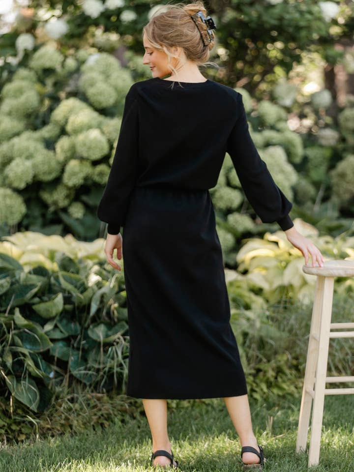 Inherit Clothing Company - Wholesale Dress - Women's - Wren Sweater Midi Dress9