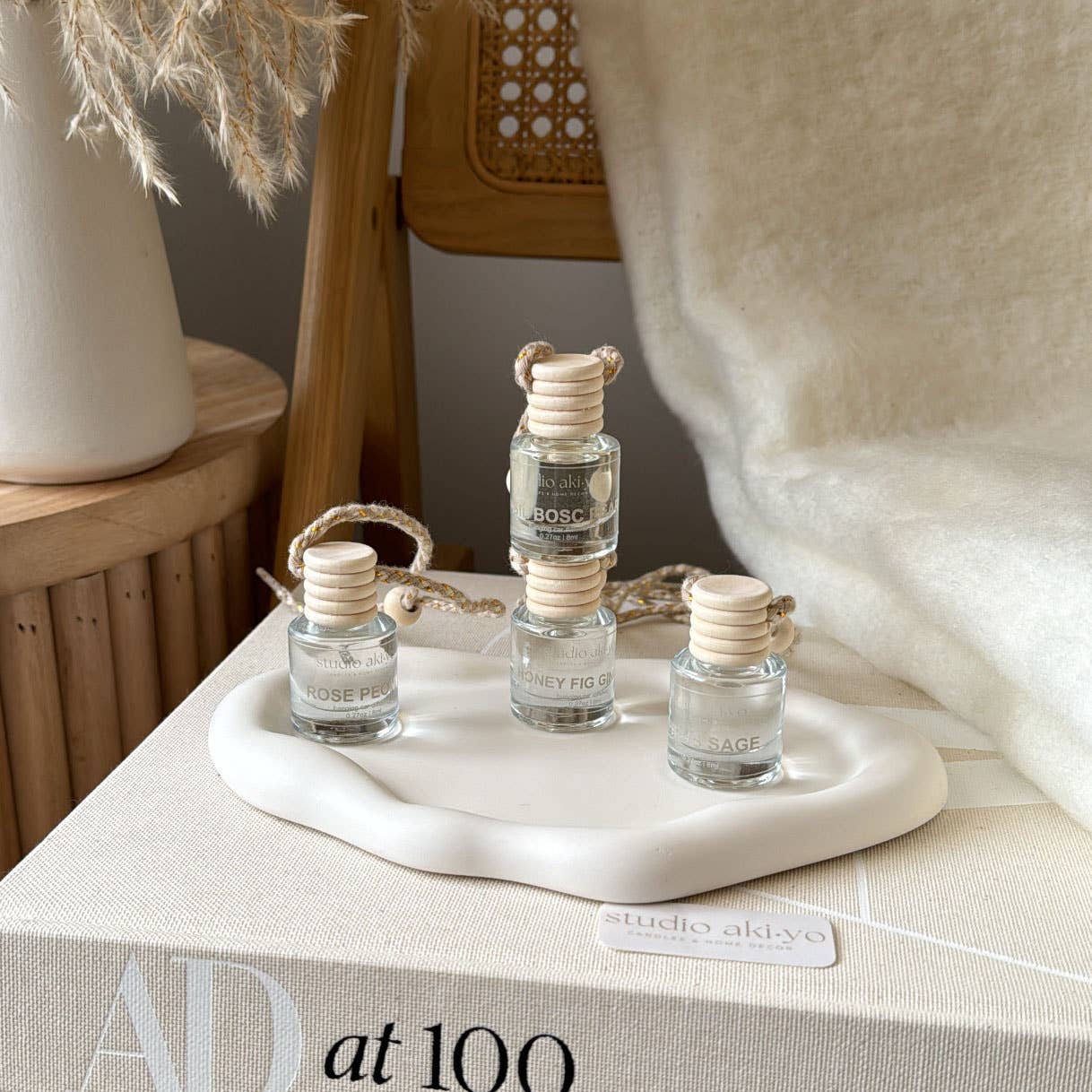 Studio Akiyo - Wholesale Car Freshener - Unisex - Car Diffuser Honey Fig + Ginger | Car Freshies |  Freshener4