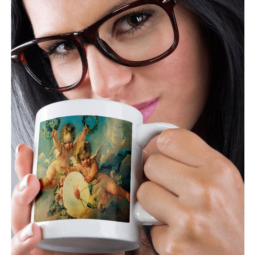 3dRose - Wholesale Coffee Mug - 3dRose, La Cible DArmour (Love Target) by Francoid Boucher, Mug9