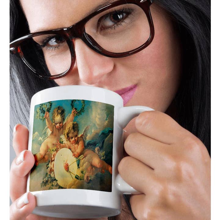 3dRose - Wholesale Coffee Mug - 3dRose, La Cible DArmour (Love Target) by Francoid Boucher, Mug9