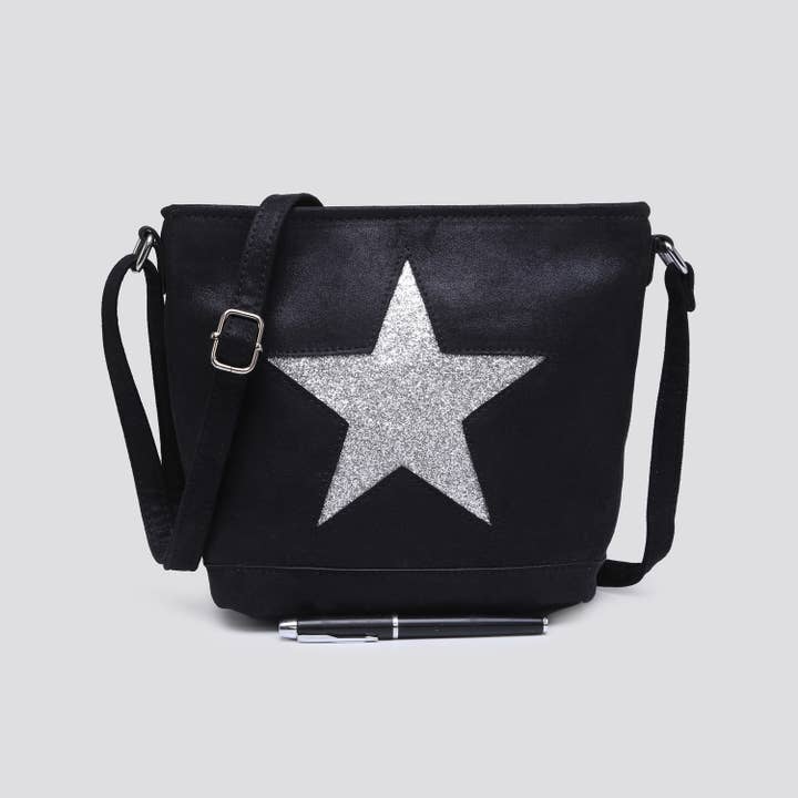 House of Milano – wholesale Crossbody bag – Women's – Fabric Star Small Crossbody Bag # 119110