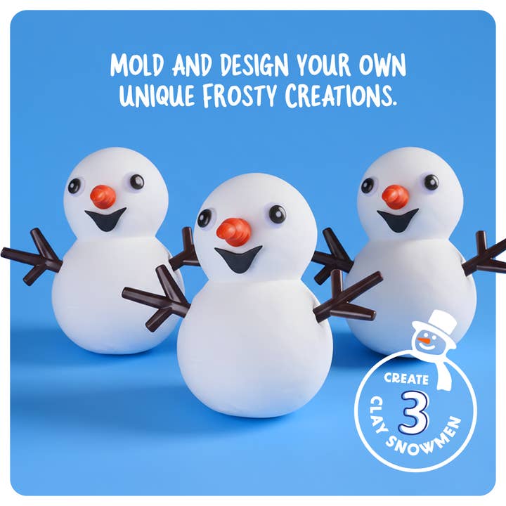 Dan&Darci - Wholesale DIY craft kit – Child - Snowman Making Kit for Kids - Build a Snow Man Craft Kits5