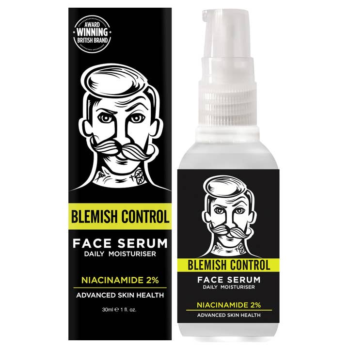 BARBER PRO – wholesale Facial serum/concentrate – BARBER PRO Blemish Control Niacinamide 2% Face Serum - Vegan