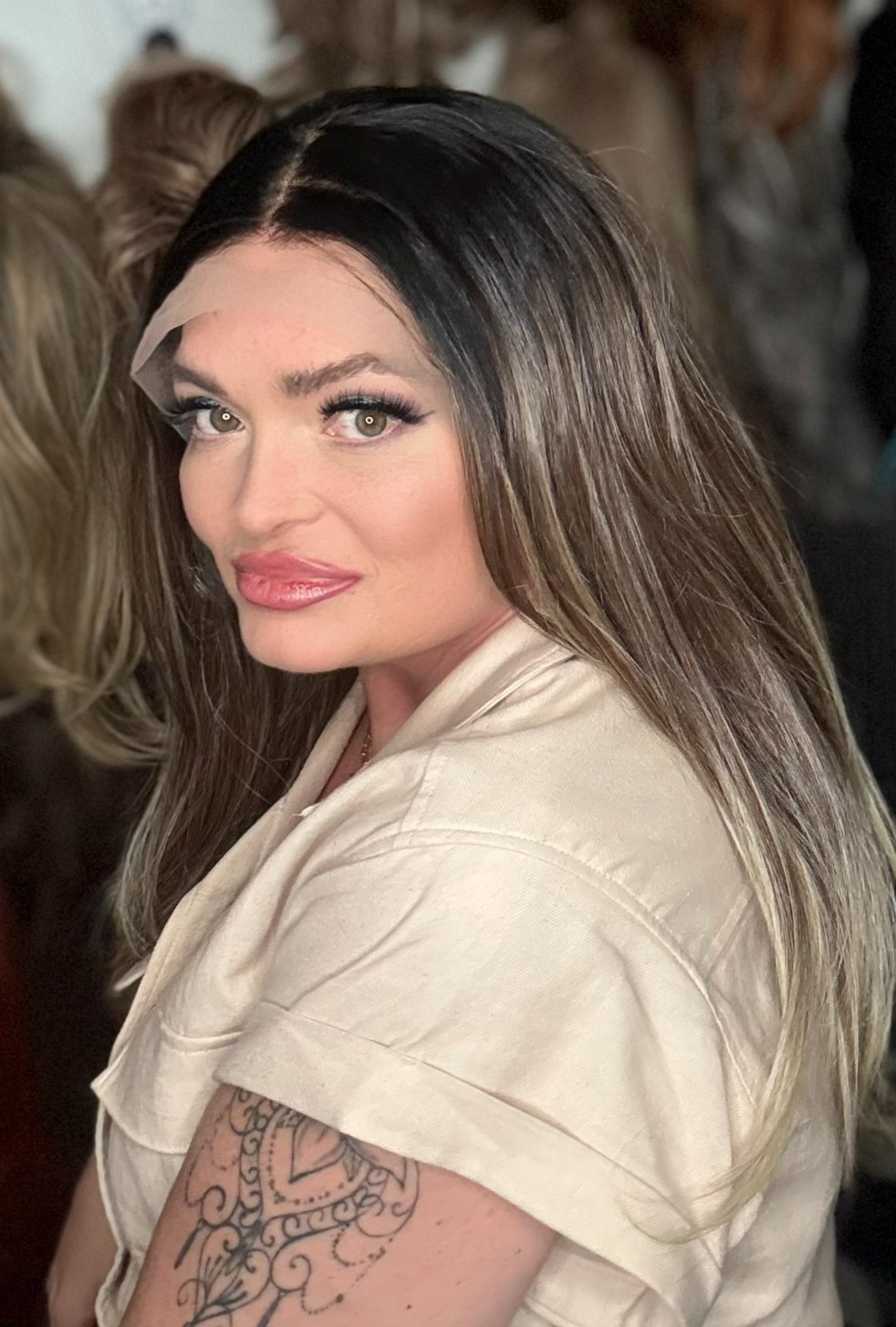 Naomi's Happy Place Shop - Wholesale Wig/Hair Piece - JOSIE lg cap2