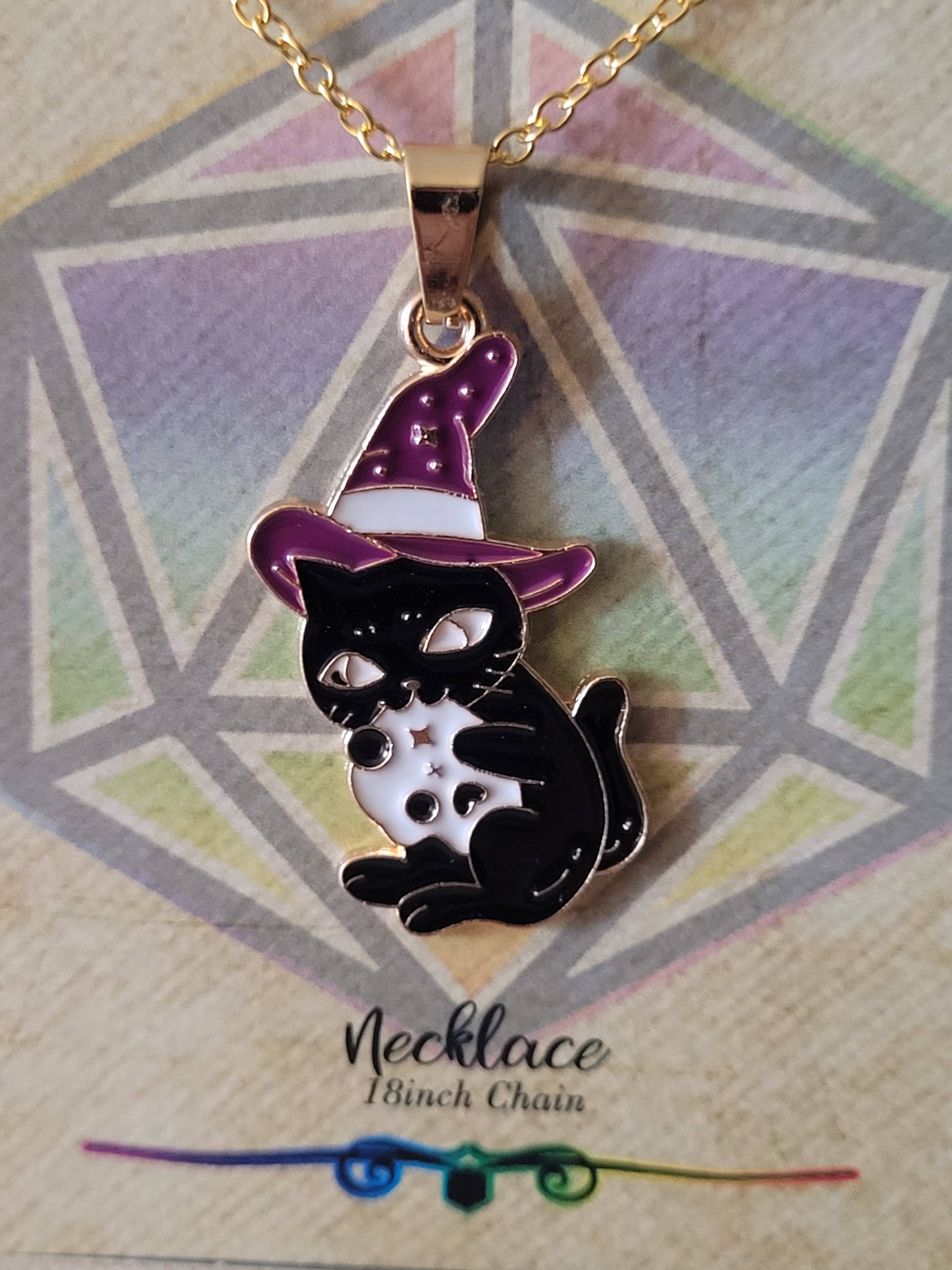 Con-Quest Crafts - Wholesale Individual Charm/Pendant - Witches, Black Cats, Magical and Spooky Accessories2