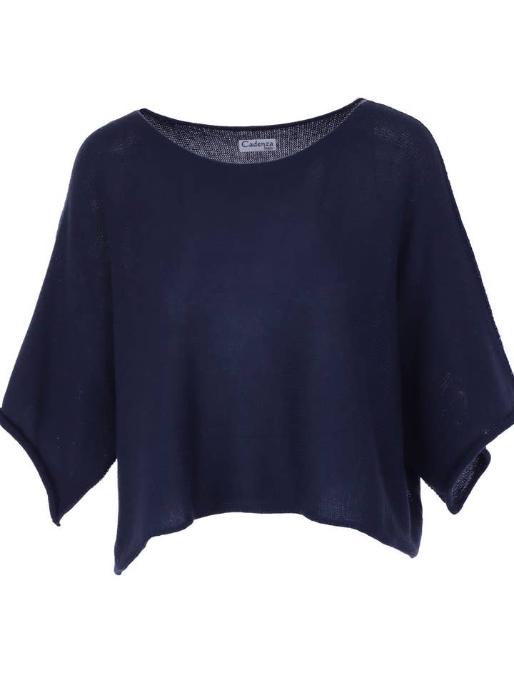 Cadenza Italy Ltd - Wholesale Knit Top - Women's - Cotton Blend Short Tunic Top21