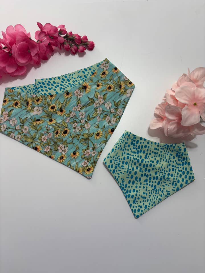Spring Flowers Bandana for wholesale by The Pet Scout Shop