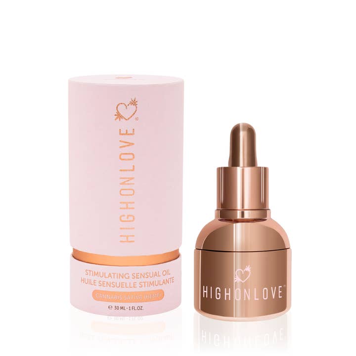 HIGH ON LOVE - Wholesale Personal Lubricant - Stimulating Sensual Oil