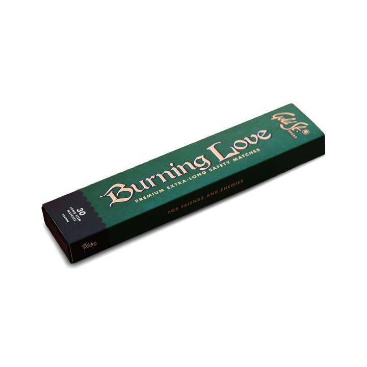 Burning Love Extra Long Match Sticks for wholesale by Gold St. Press