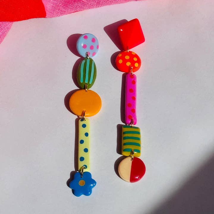 Delaney and Blu - Wholesale Dangle Earrings - Dot Patterson0