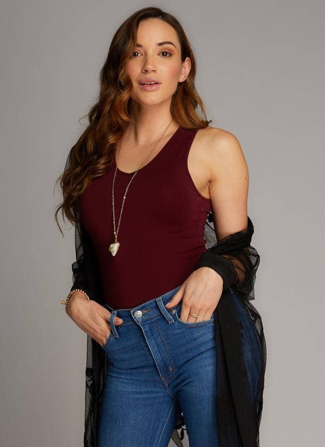 C'est Moi Clothing Co - Vendita all'ingrosso Canotta - Donna - Serbatoio reversibile in bambù - CEBT11158