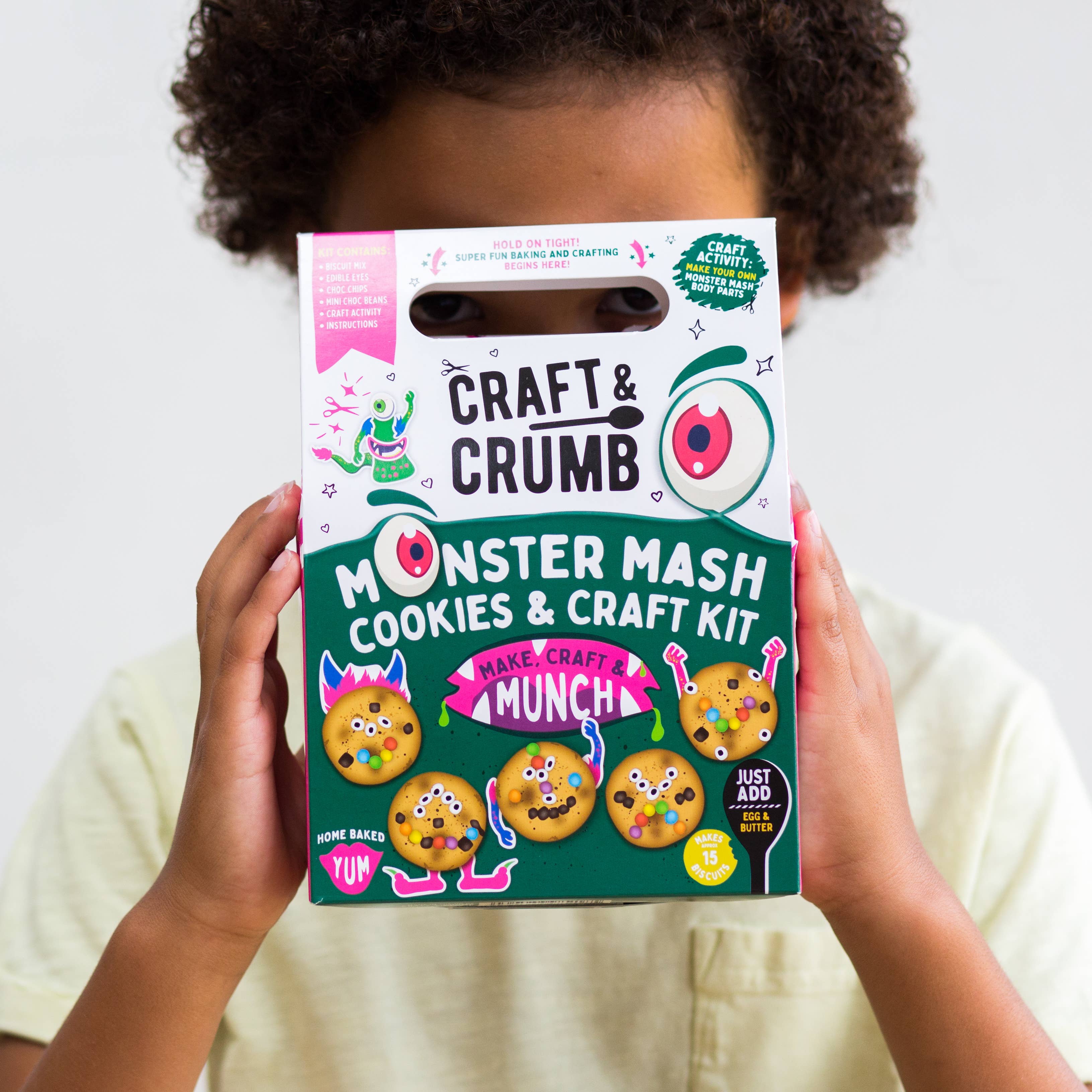 Craft & Crumb – wholesale DIY food kit – Monster Mash Bake & Craft Kit0