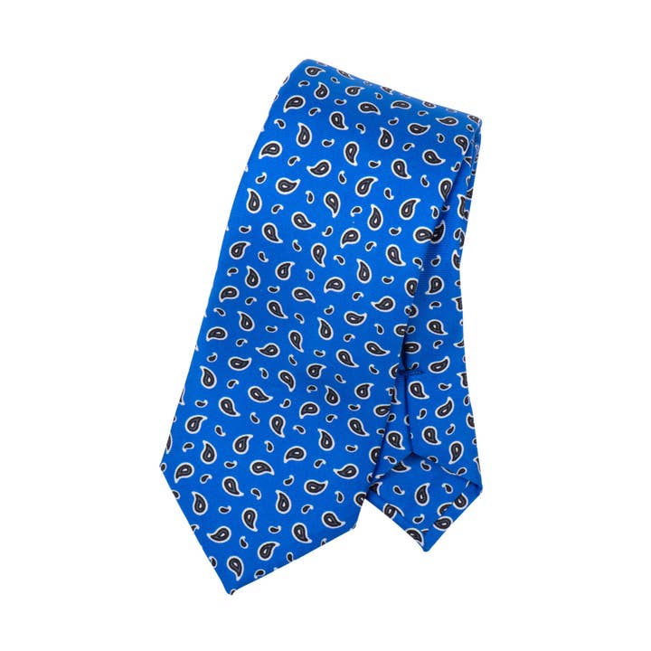 Meyer Turquoise Paisley for wholesale by Maison Baylé