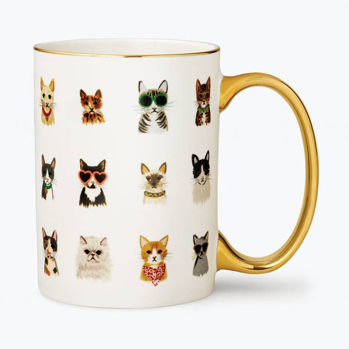 Cool Cats Porcelain Mug and other Purchase Wholesale cats in art. Free Returns & Net 60 Terms on Faire trending on Faire.