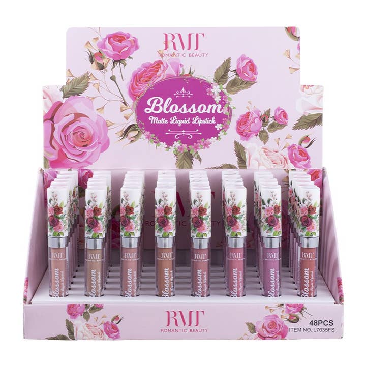 PINEAPPLE Beauty - Wholesale Lipstick - Romantic Beauty L7035FS Nude Matte Liquid Lipstick - 48pc0