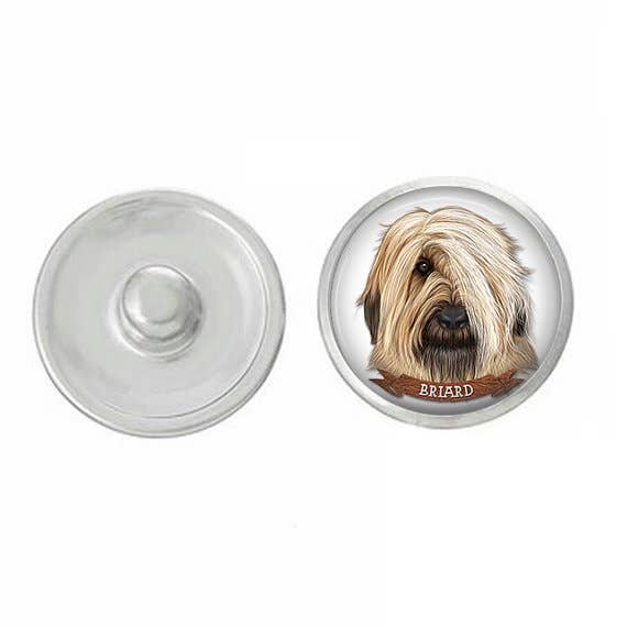 Say It in A Snap Jewelry - Wholesale Individual Charm/Pendant - Snap - Dog Breed - Select Your Favorite Breeds - Jewelry