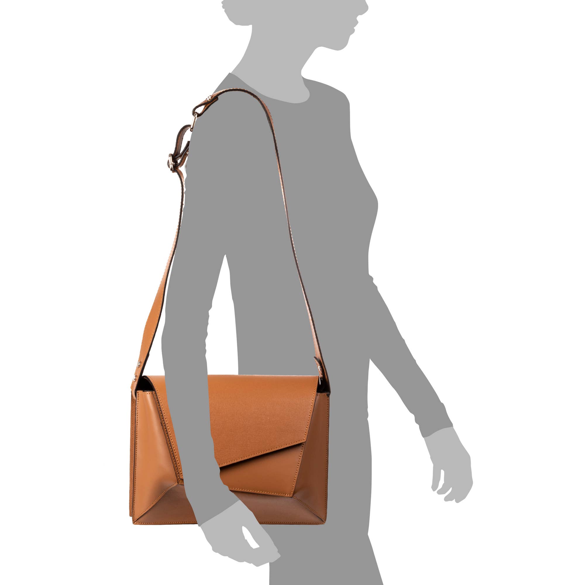 FIRENZE ARTEGIANI – Großhandel Schultertasche – Damen – Alatri Damenschultertasche aus echtem Saffiano-Ruga-Leder3