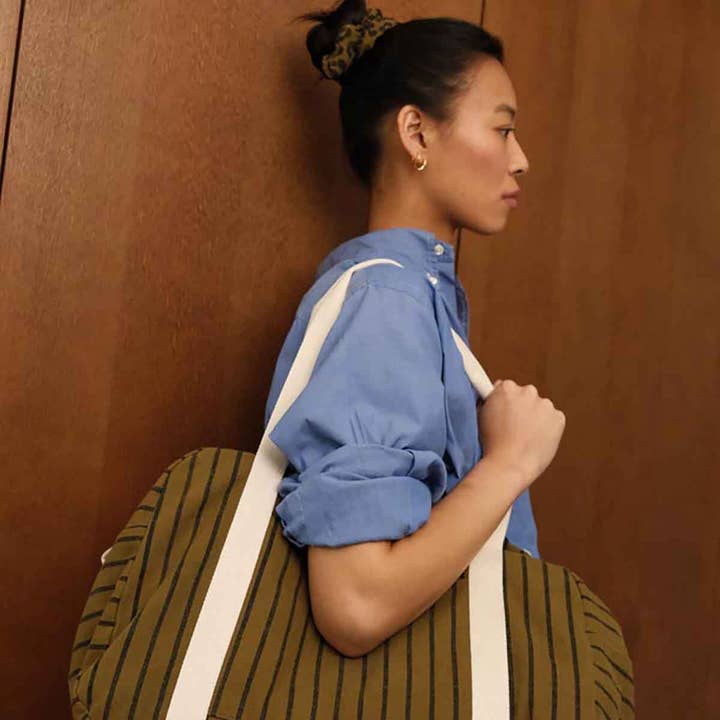 Rose in April - Wholesale Weekender Bag - Unisex - RAPHAEL DIAPER BAG - WEEKEND BAG TENNIS OLIVE3