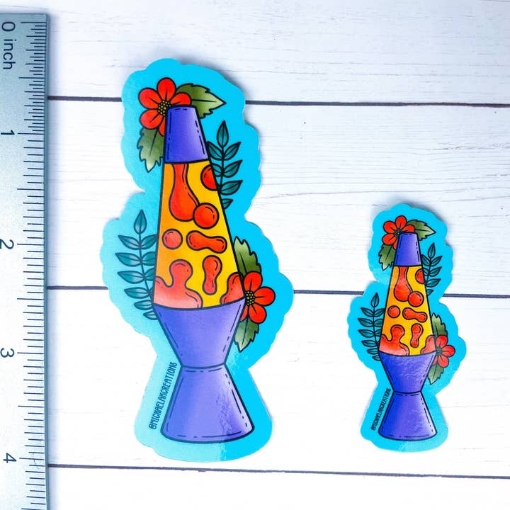 Michaela K Creations - Wholesale Sticker - Lava lamp Sticker | Stickers | Stickers for Hydroflask | lap2