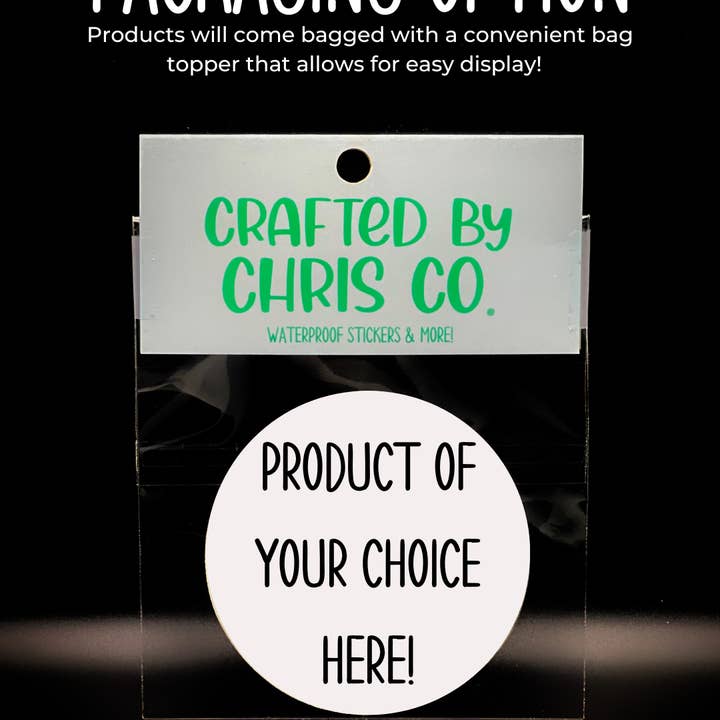 Crafted by Chris Co. - Wholesale Sticker - Heifer Please Waterproof Sticker