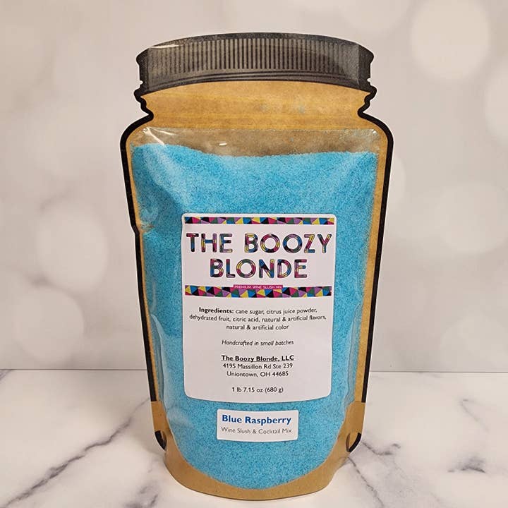 The Boozy Blonde – wholesale Cocktail mix/syrup – The Party Jar Wine Slush Cocktail & Mockail Mix