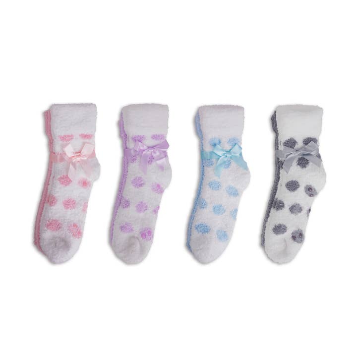 2-Pair Polka-Dot Therapeutic Spa Socks for wholesale by Opportunities